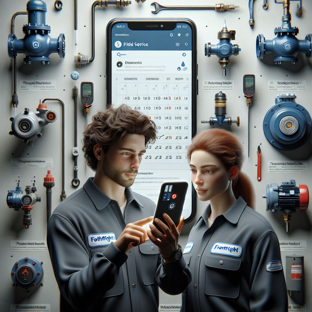Schedule Work Orders can help with Field Service staff mobile app