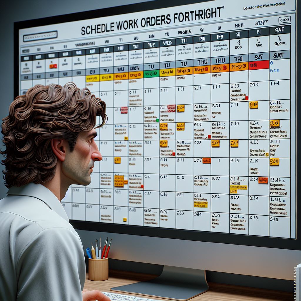Schedule Work Orders can help you achieve your work management goals